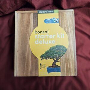 Bonsai Starter Kit DELUXE Tree Growing Gardening Gift 18 Piece Set SEALED